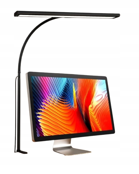 Lampka Lampa Led Biurkowa Zacisk Do Czytania 160 Led Diody Regulowana