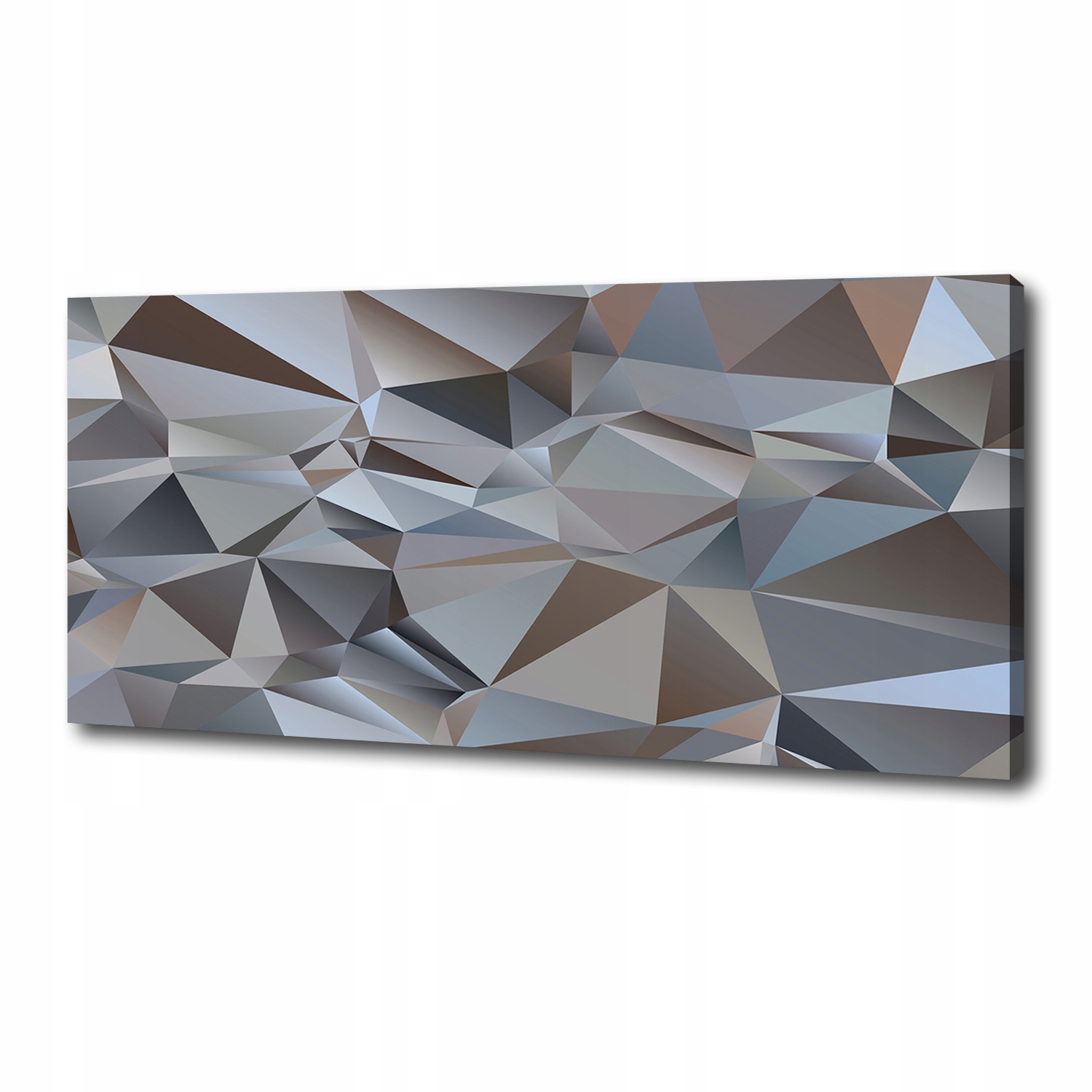 

Foto obraz na płótnie Abstrakcja trójkąty 125x50cm