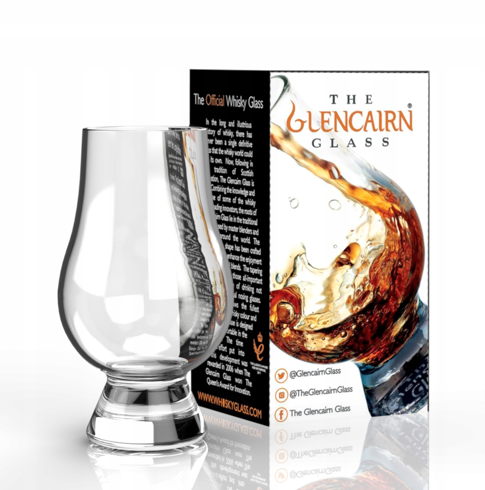 

Kieliszek degustacyjny do whisky Glencairn Glass