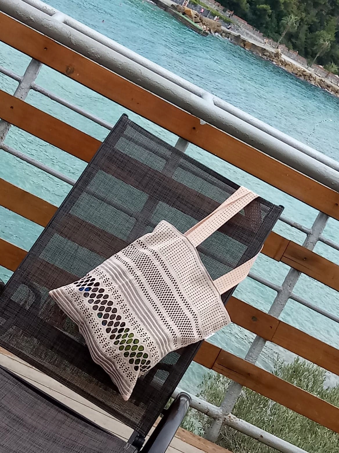 

Torba zakupowa Shoperka kolor: pudrowy