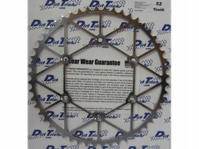 RM52 - Зірочка 52 SUZUKI RM DR DRZ RMZ 125 250 400 450