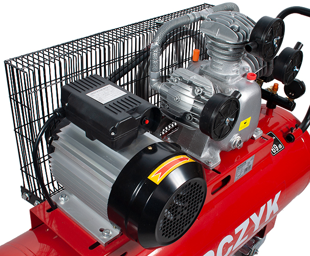 Kompresor Tłokowy Sprężarka Kupczyk 100 litrów KKT 500/100 Wydajność 500l/m Zasilanie sieciowe