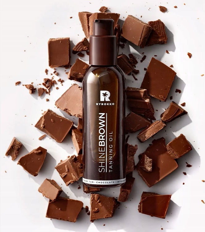 Byrokko czekoladowy intensywny olejek do opalania w solarium i na słońcu Marka ByRokko