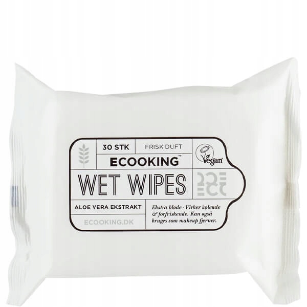 ECOOKING Wet Wipes 30ks - čistiace a hydratačné obrúsky