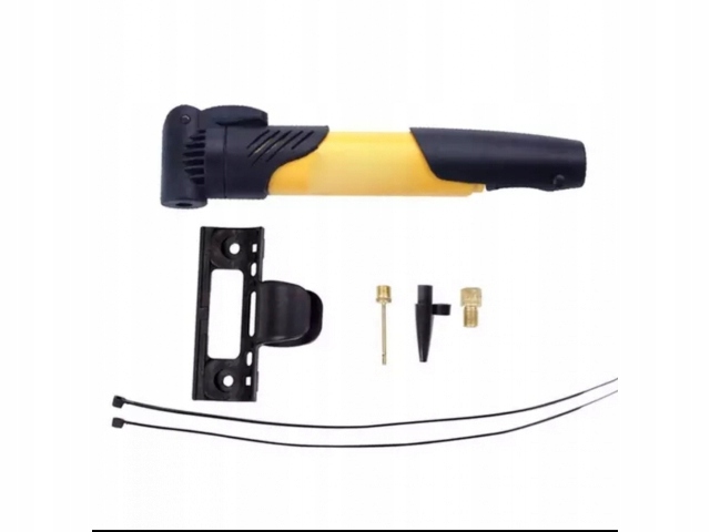 

Pompka Teleskopowa Rowerowa Z Uchwytem Mocna