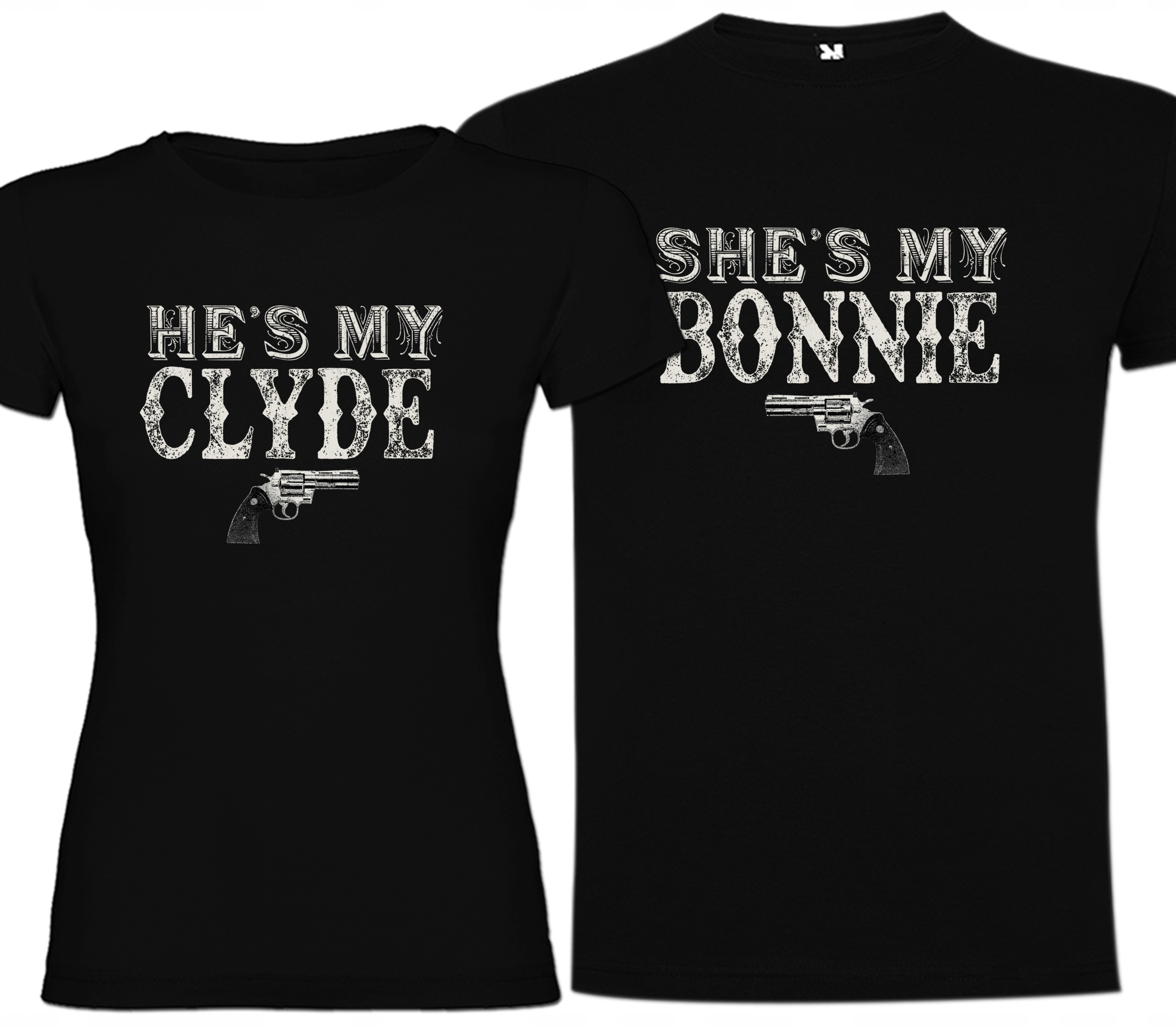 

Koszulki Dla Pary Na Walentynki Bonnie Clyde M