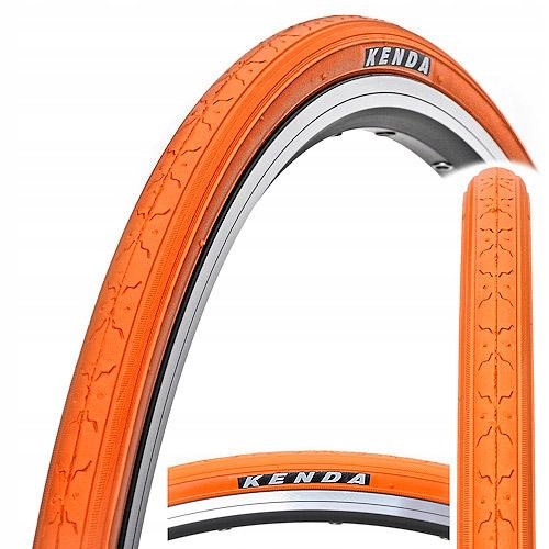 Opona Rowerowa Kenda 700x25C K152 Pomarańczowa Szosowa Do Kolarki 25-622