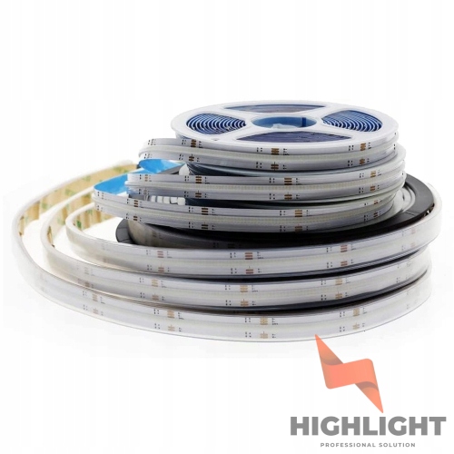 5 m Led pásik Cob Neon Rgbw+ww teplý IP67 24V 16W vodotesný 896LED Pro