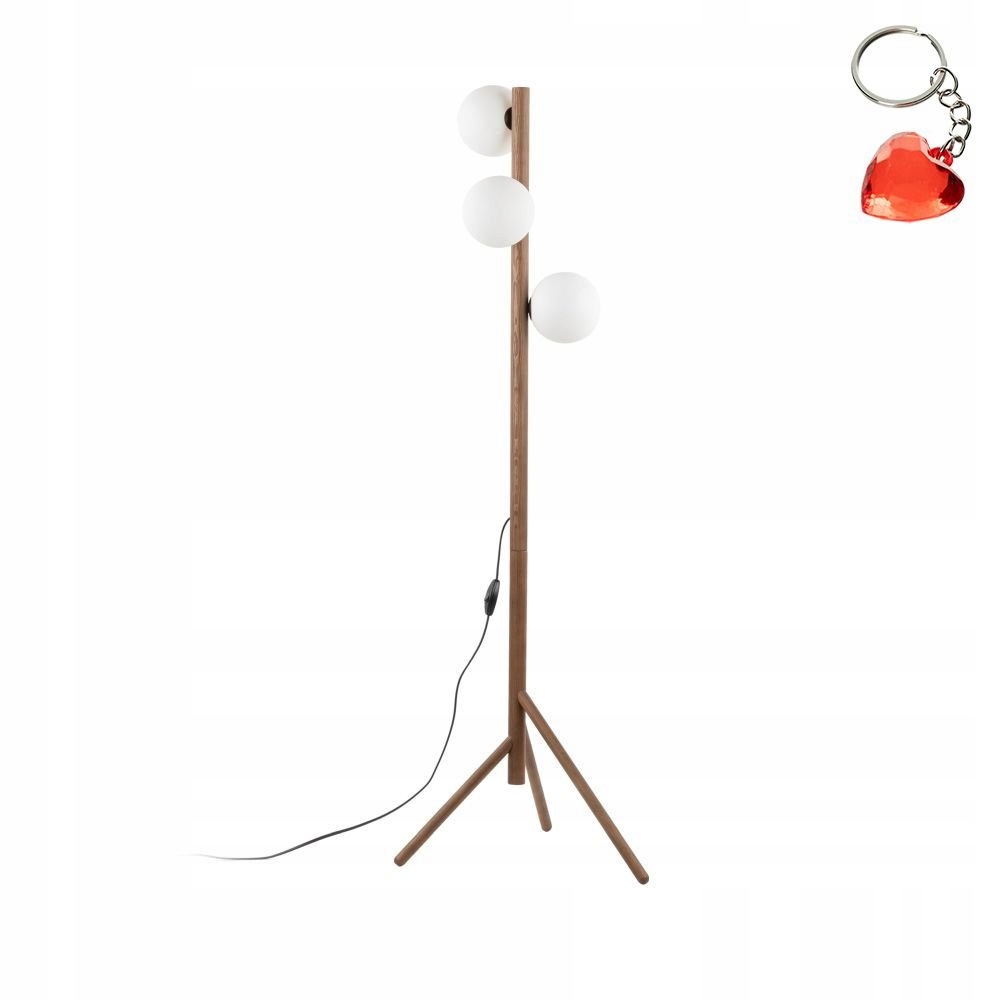 Podlahová lampa Estera Wood Orech 16045 Tk Lighting