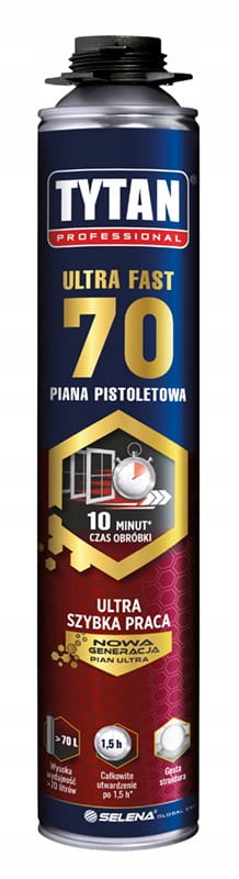 

Tytan Piana Pistoletowa Ultra Fast 70 870ml