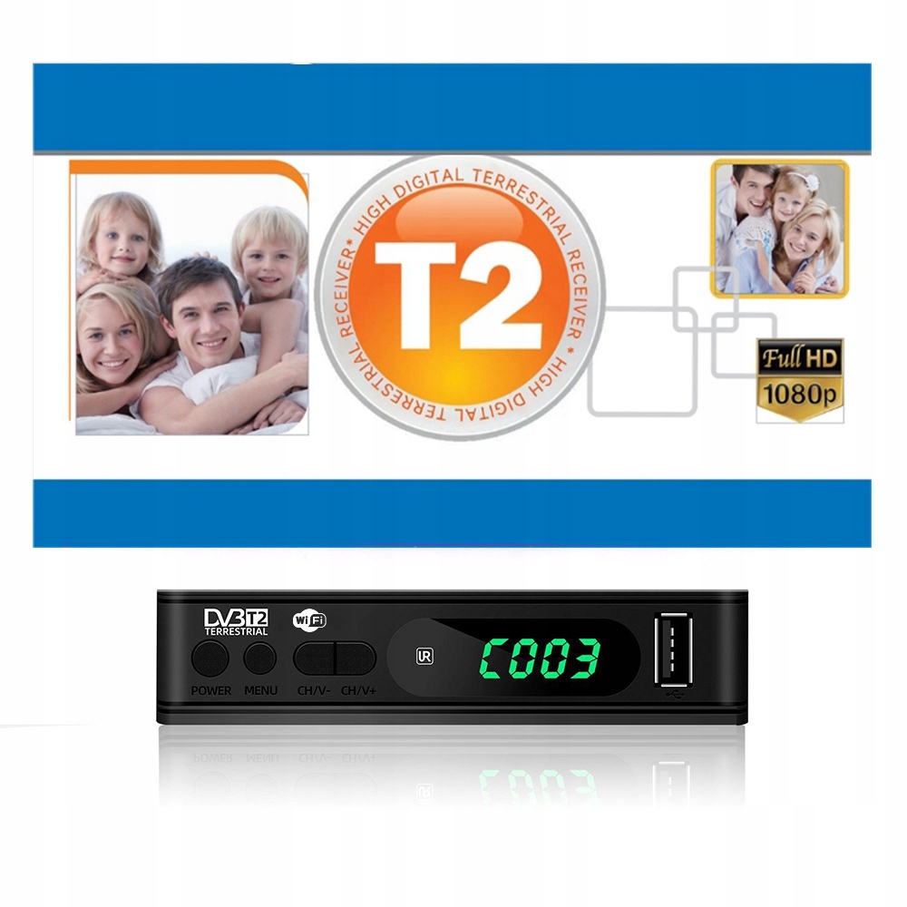 Tuner DVB-T2 Blow DVB-T2 Blow 4525FHD Marka Blow