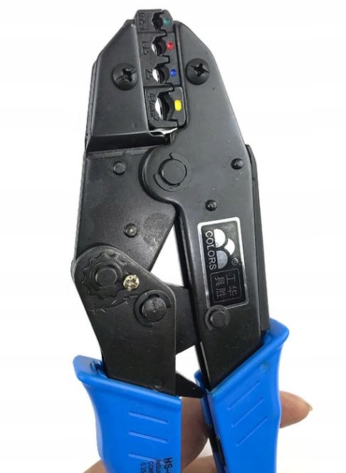 ZACISKARKA PRASKA DO KONEKTORÓW KOŃCÓWEK TULEJEK Minimalny przekrój przewodu 0.25 mm²