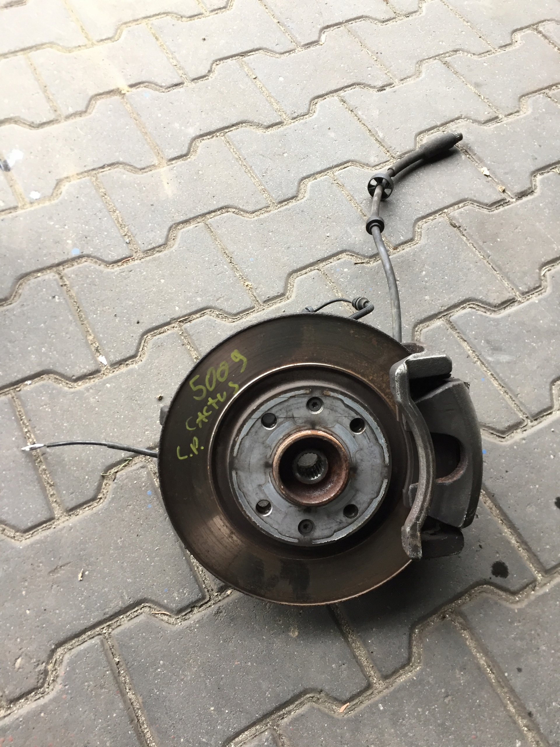 CITROEN C4 CACTUS поворотный кулак 1.2