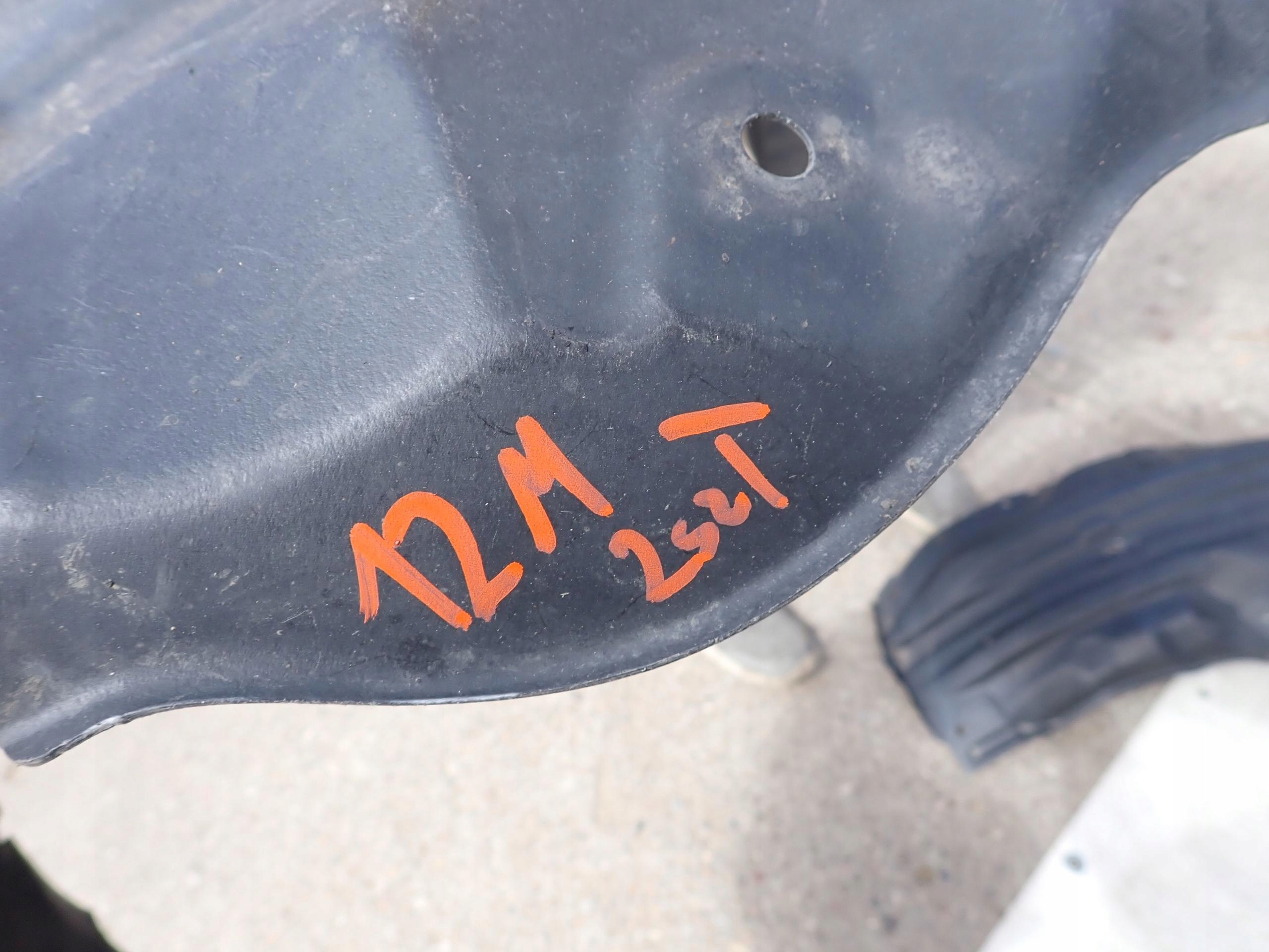 MAZDA 2 07-14 mudguard right front front