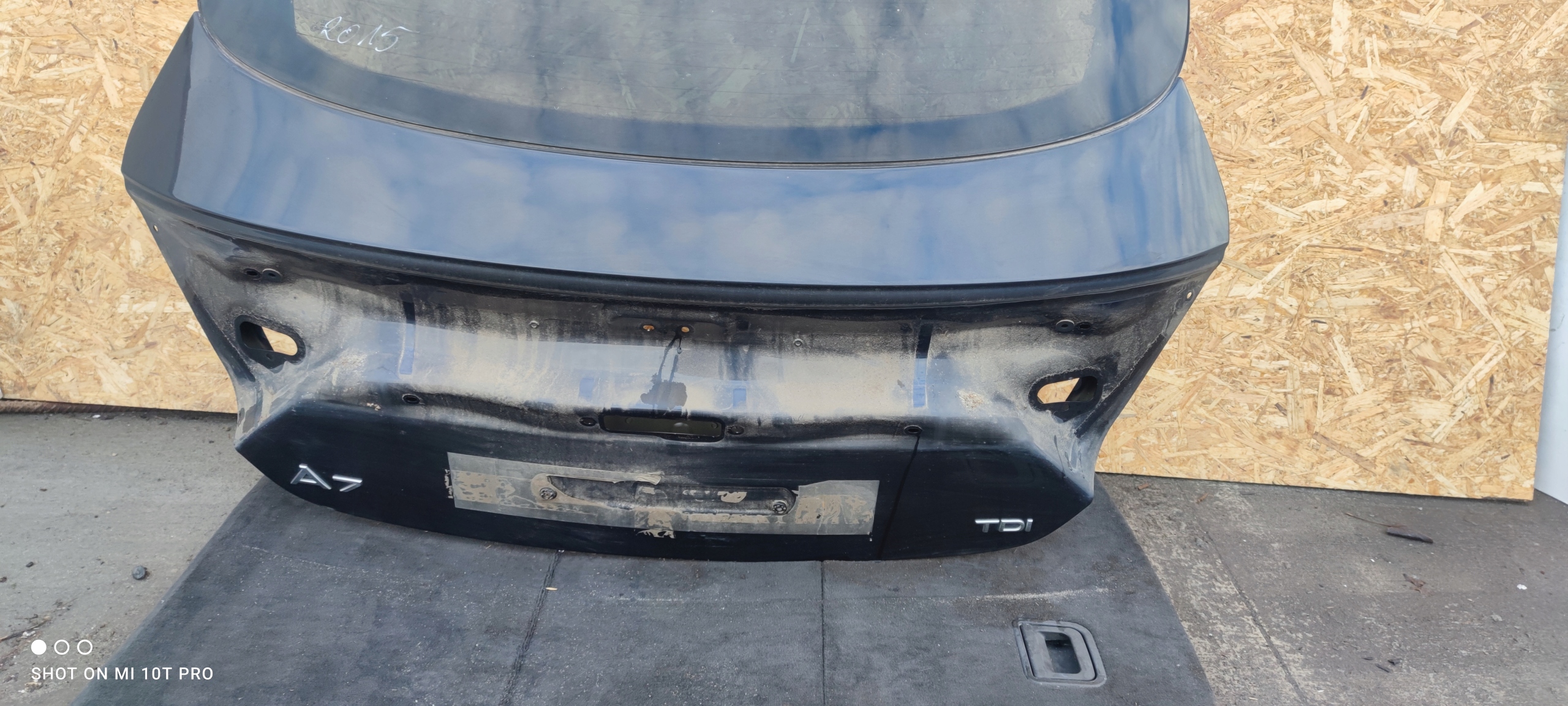 boot door rear AUDI A7 4G8 S LINE LX5R 2011-2017 original !!!