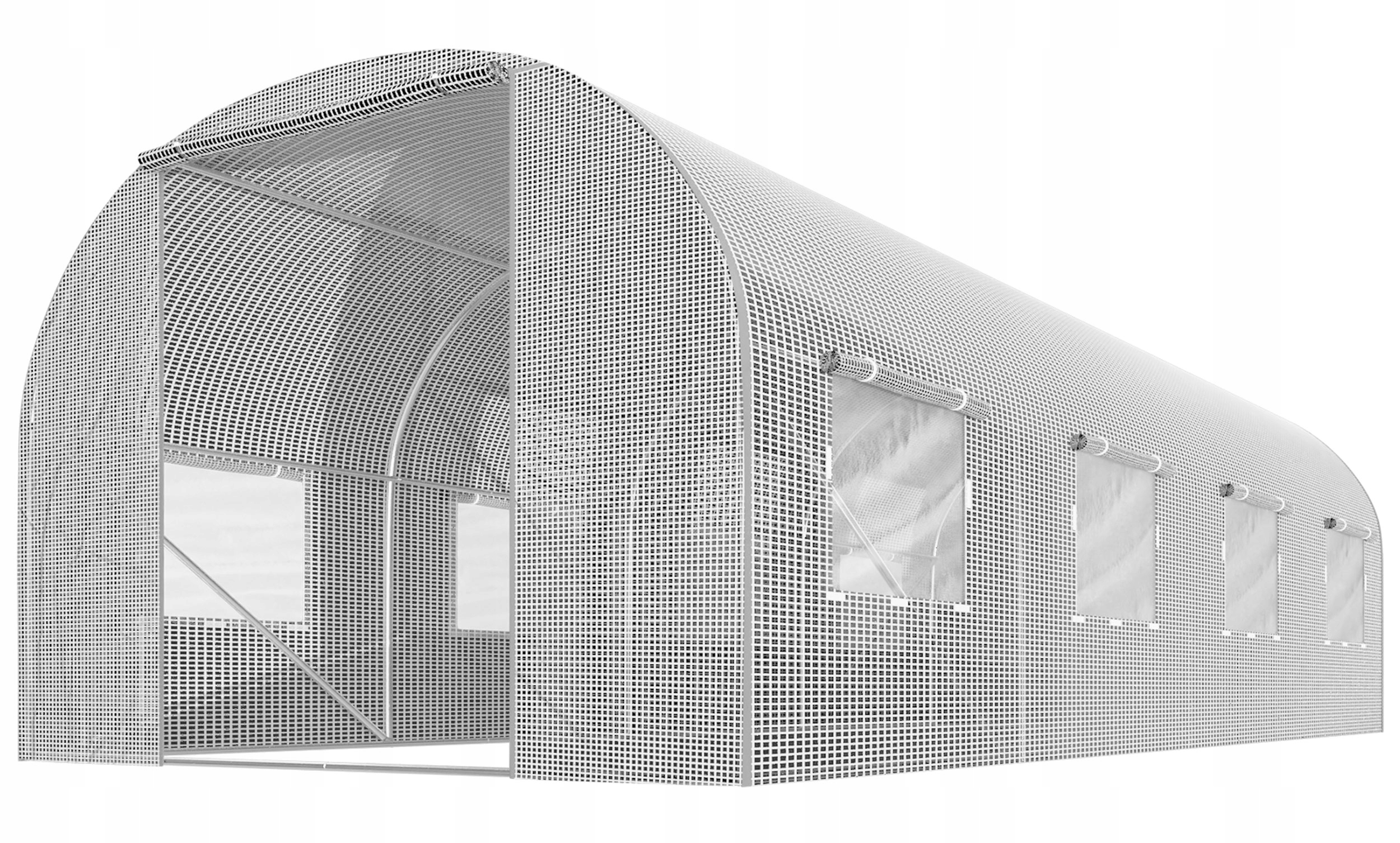 Plonos 4972-B Záhradný fóliovník 2 x 4,5 m, 140 g/m², biely