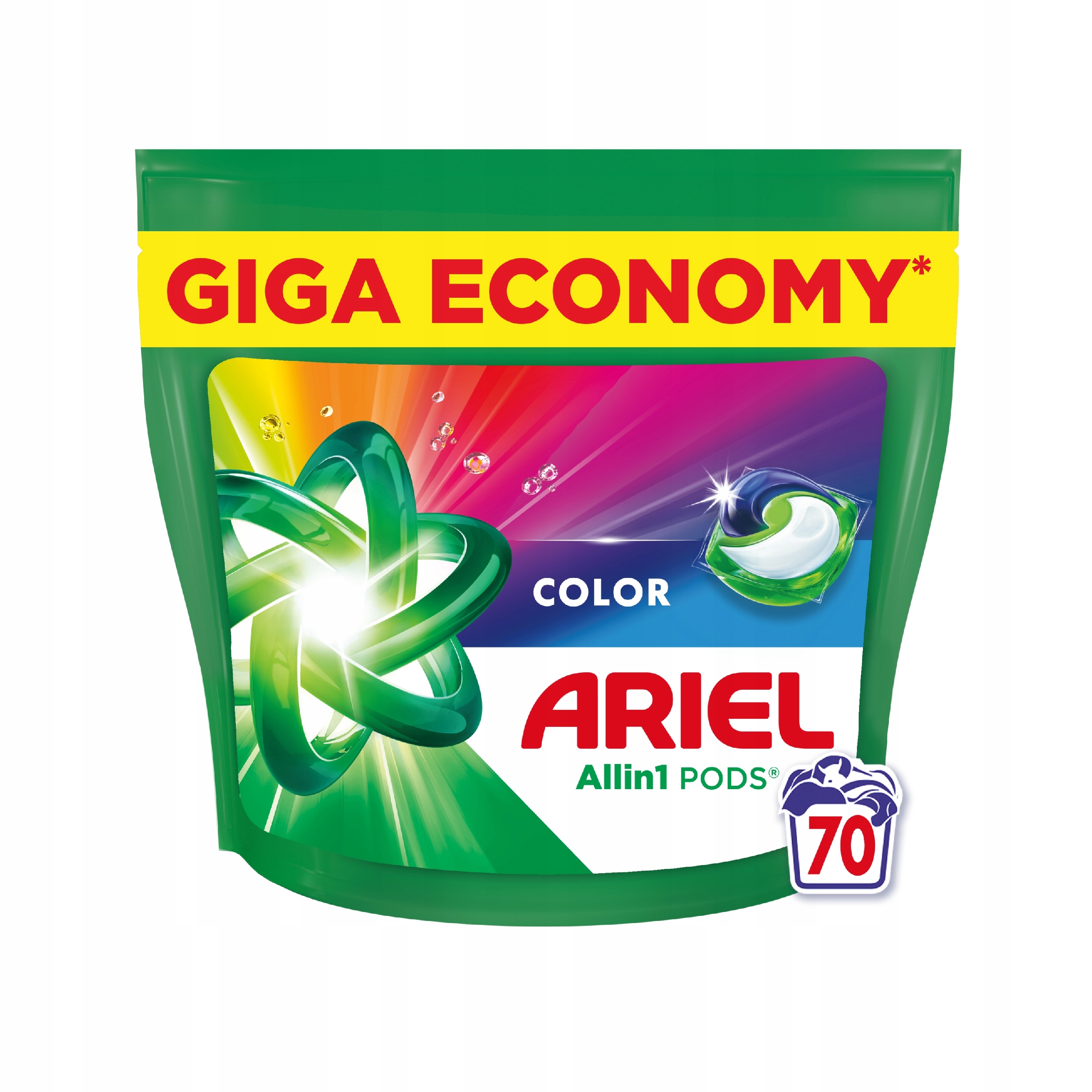 Levně Ariel Kapsle na praní Allin1 Color 70 ks