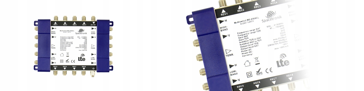 Multiswitch Spacetronik Pro Series MS-0508CL 5/8C Kod producenta MS0508SCL