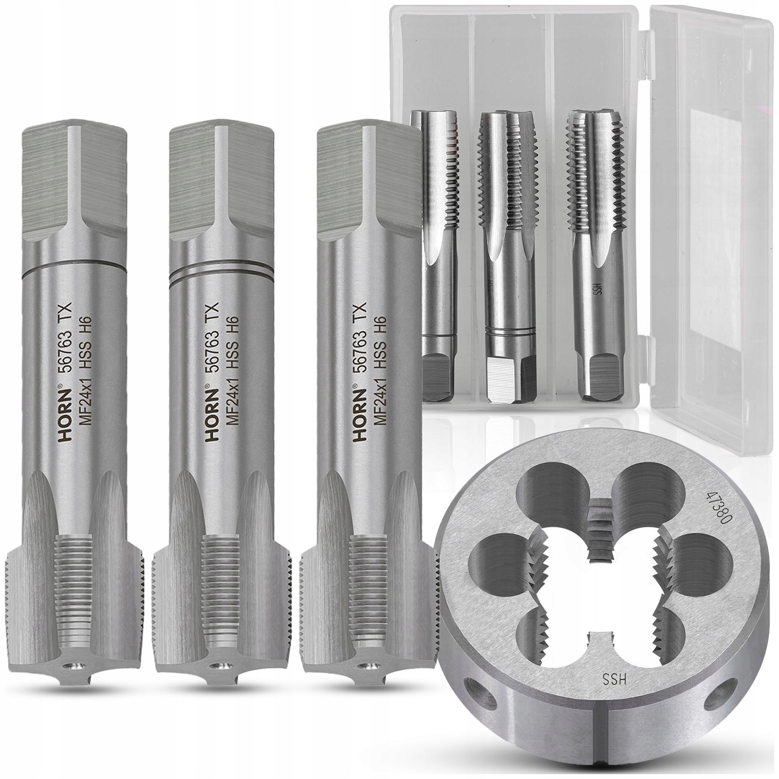 Závitník M24 Závit Nařezávač Set M24x1.00