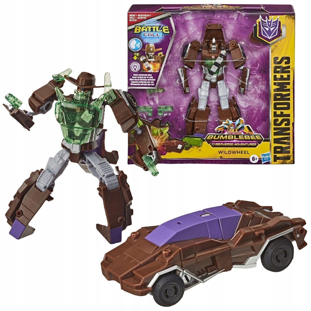

Transformers Auto Robot Wildwheel Aktywacja Głosem