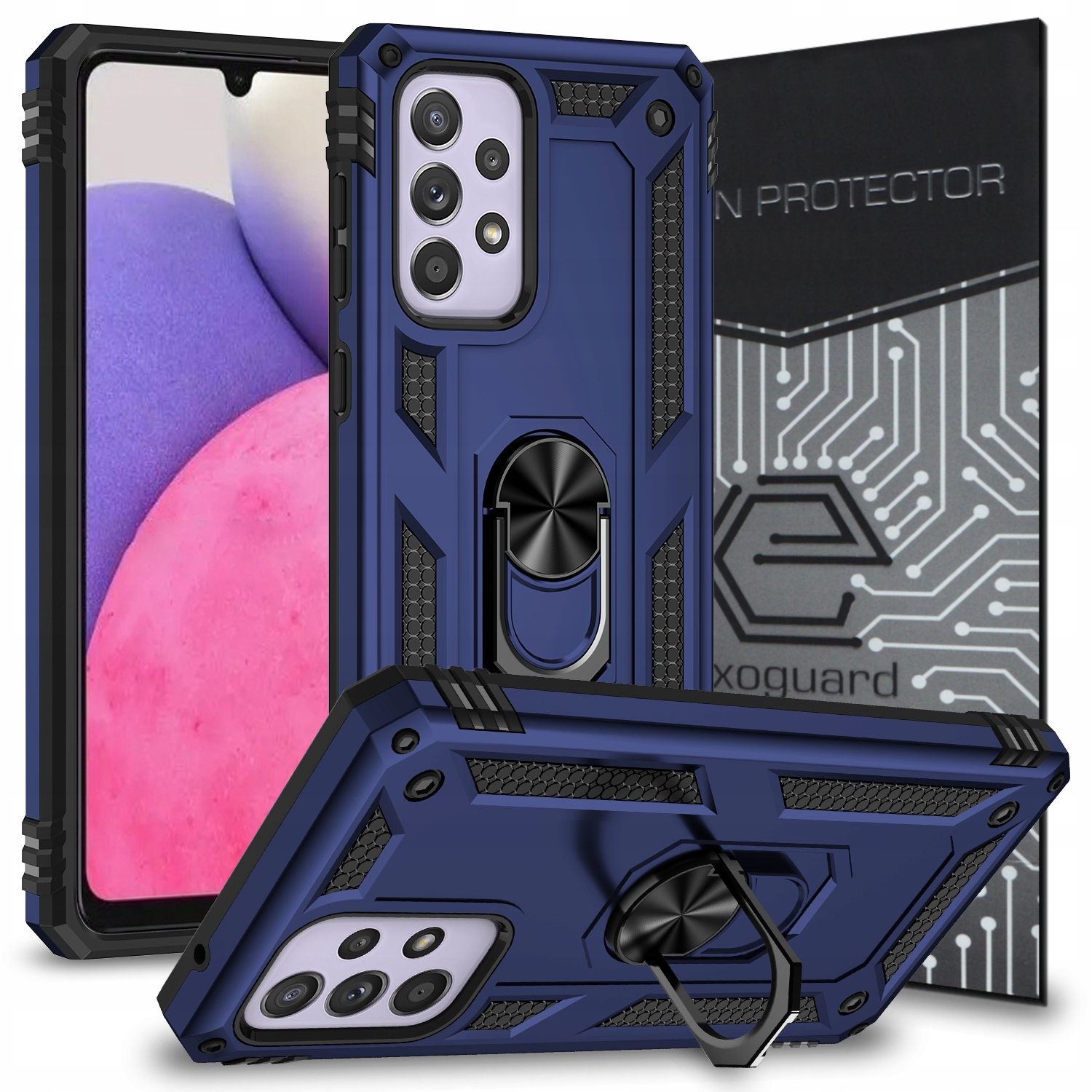 

Case Etui Pancerne+szkło do Samsung Galaxy A33 5G