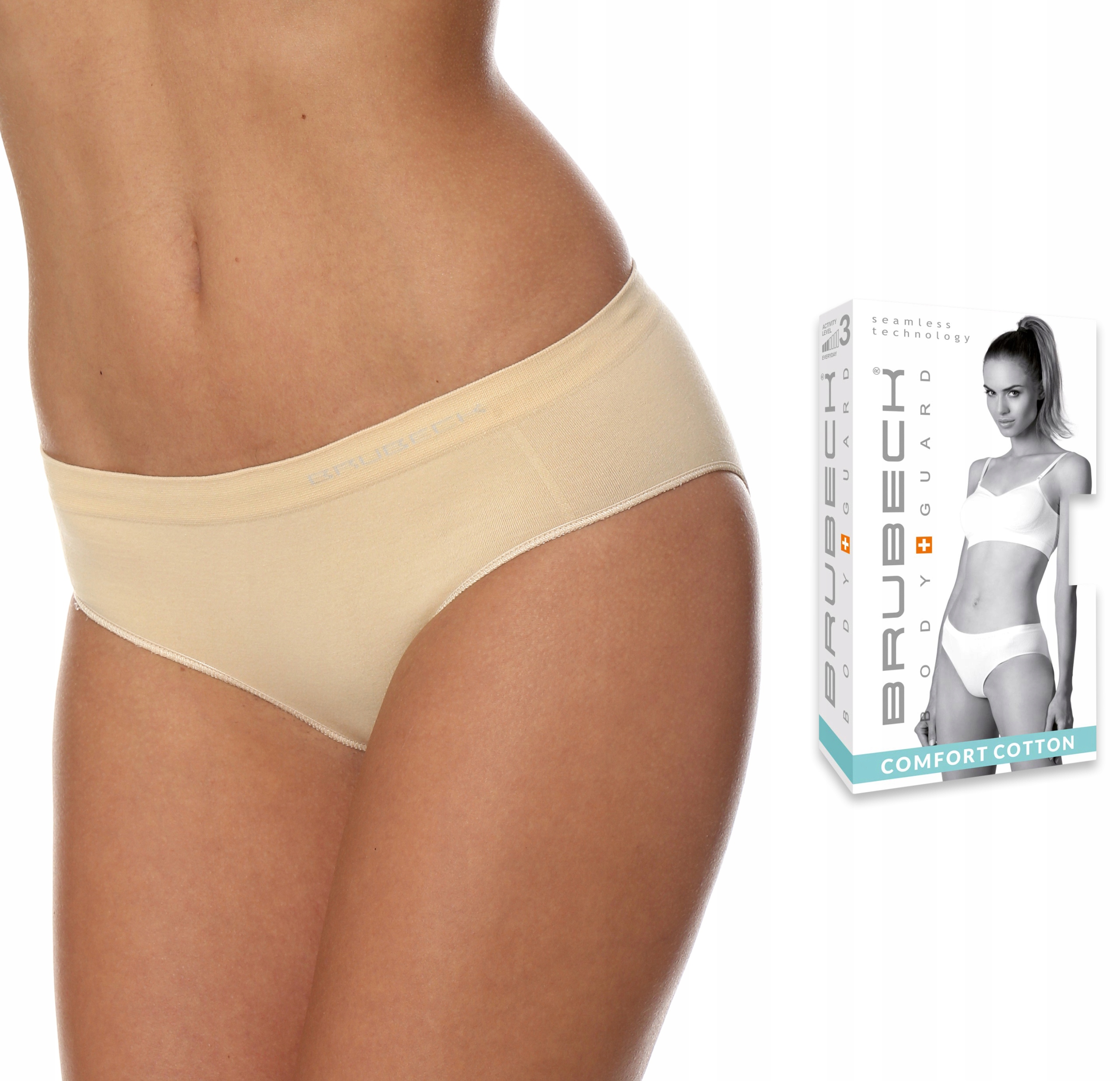 

Majtki Damskie Figi Hipster Brubeck HI00043A L