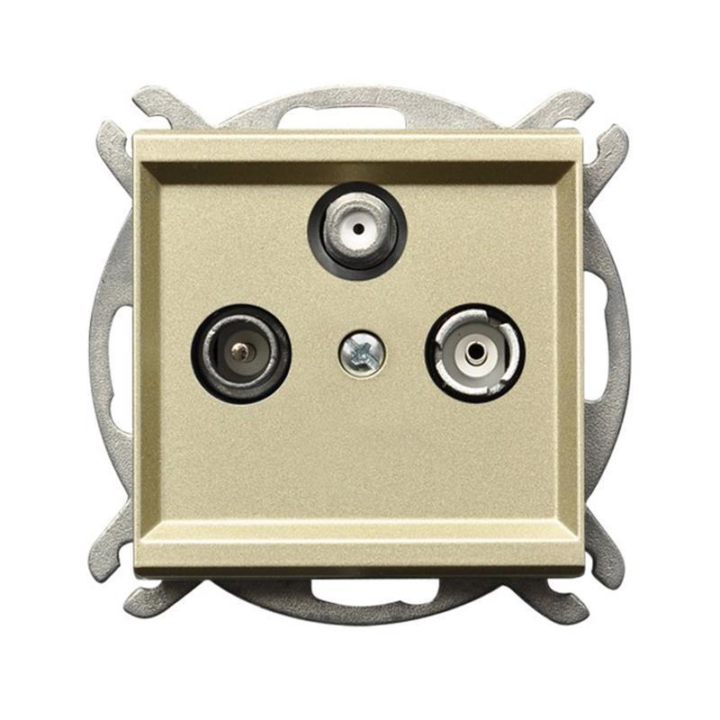 Ospel Šampaňská sonáta zásuvka Rtv-sat koncová GPA-RS/m/39