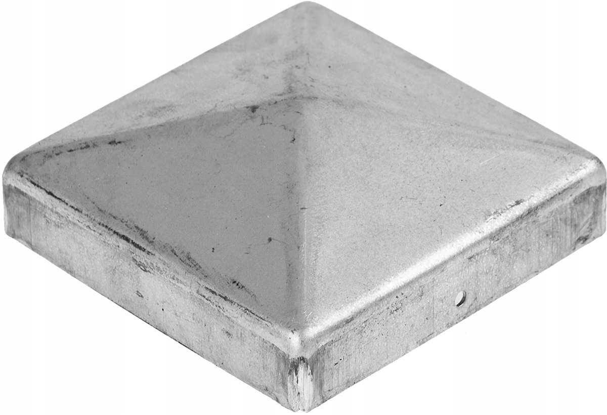 

daszek kwadrat na słupek 100x100 mm, ocynk brama