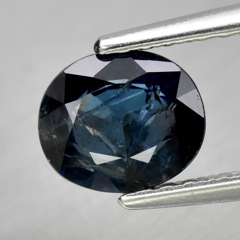 Přírodní Safír 0.98ct Modrý Ovál eCertifikát Wbd