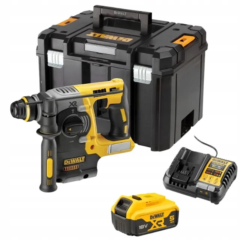 Młotowiertarka DeWALT DCH273P1T 18V Xr 1x5Ah Sds+ 2.1J zestaw