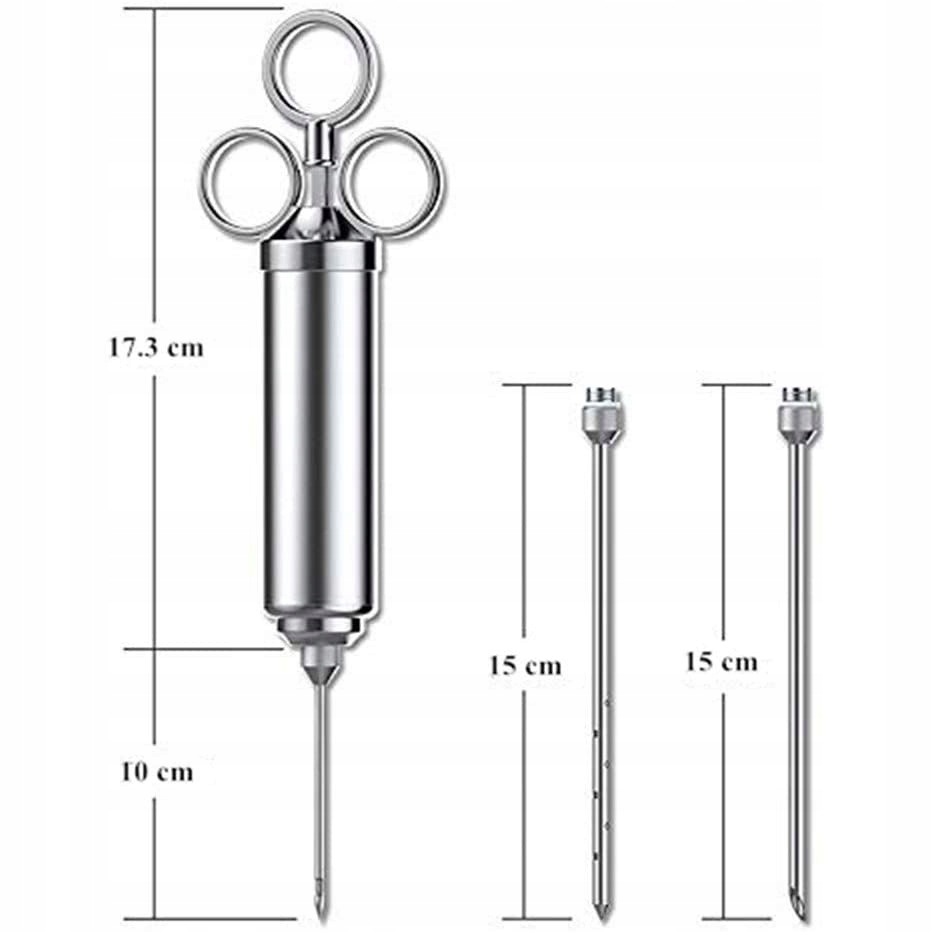 NAJLEPSZY WTRYSKIWACZ DO MIĘSA Z STALI NIERDZEWNEJ Stan opakowania oryginalne