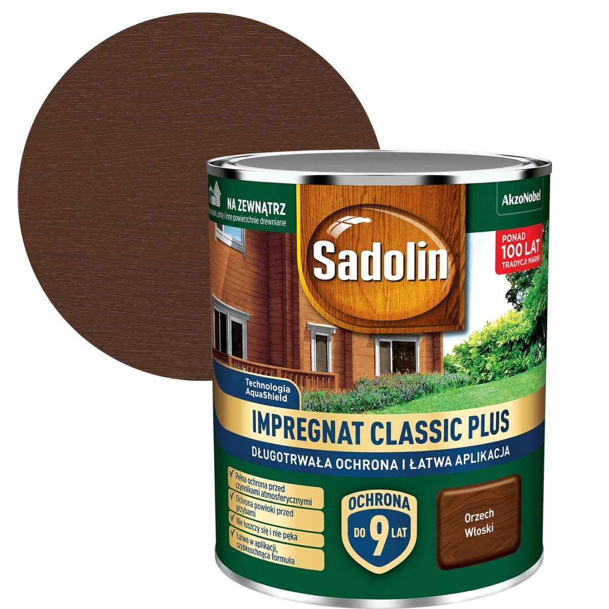 Sadolin Impregnat Classic Plus 4,5L Vlašský ořech