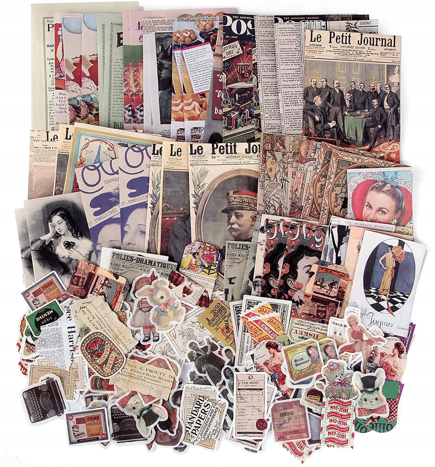 

Naklejki Do Dziennika Planera Scrapbooking Vintage