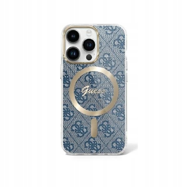 Guess GUHMP16XH4STB iPhone 16 Pro Max 6.9" niebieski/blue hardcase IML
