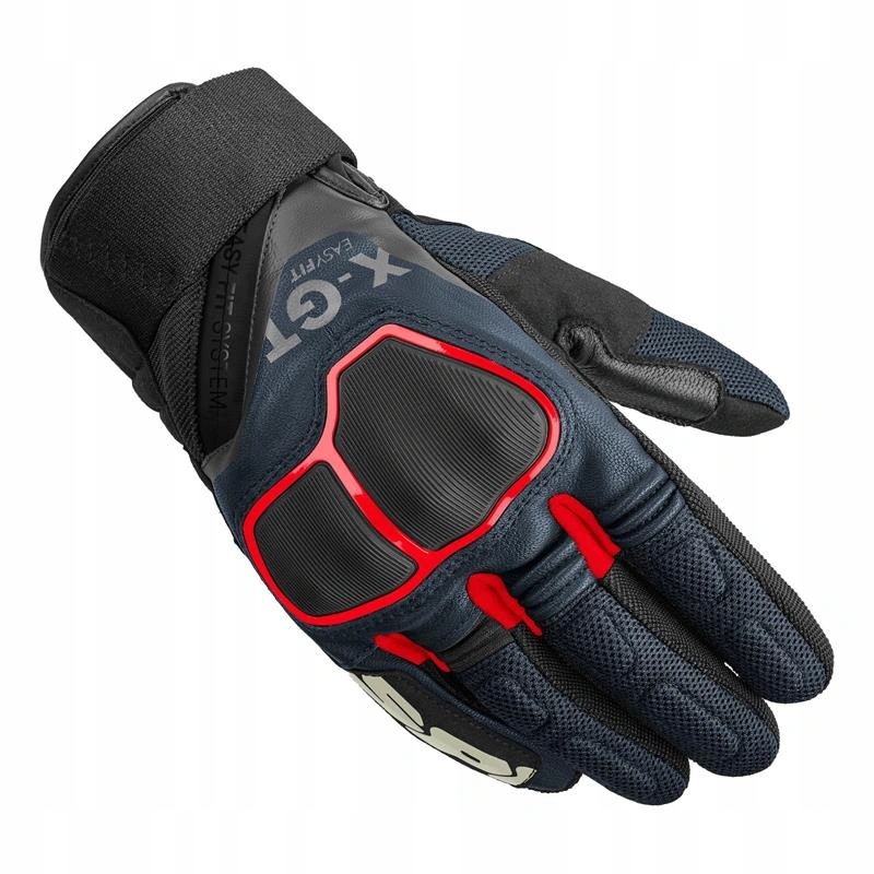 Krátke motocyklové rukavice Spidi X-gt Black/blue čierna modrá Darčeky