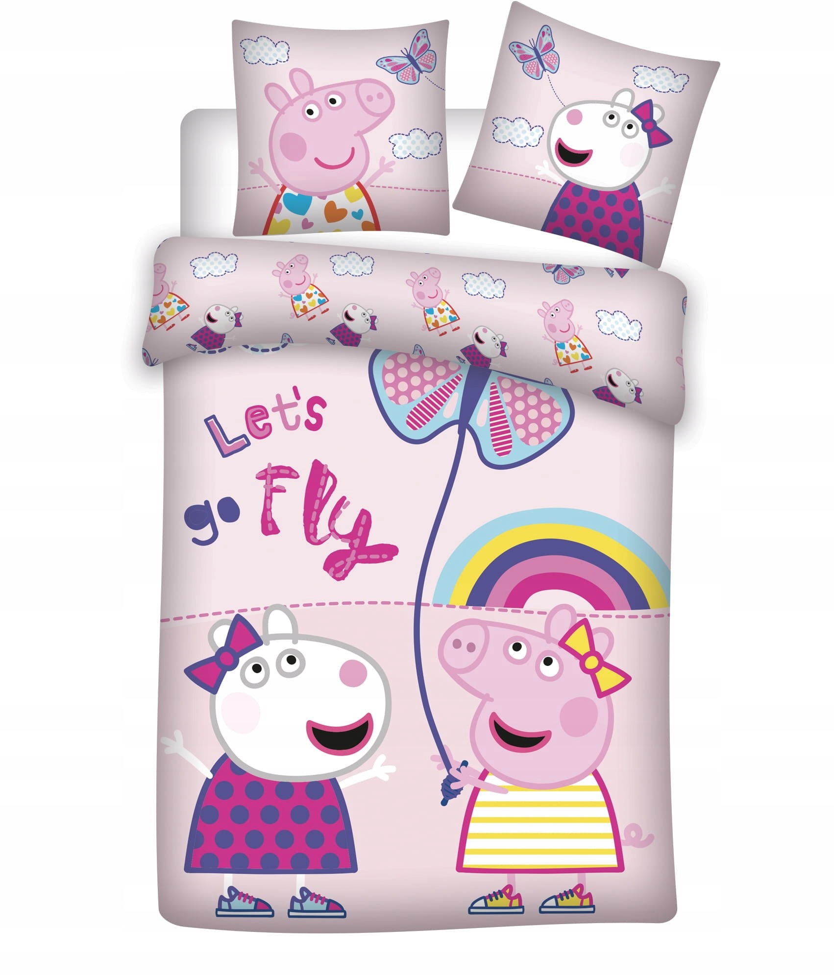 

Pościel Bawełniana 100 X 135 CM Świnka Peppa