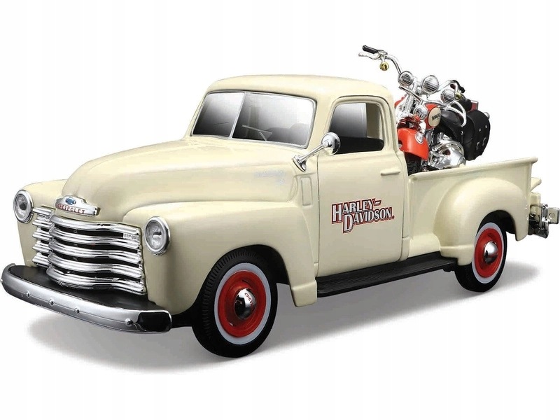 Maisto Harley-Davidson Custom Chevrolet 3100 Pickup 1950, Flsts Heritage