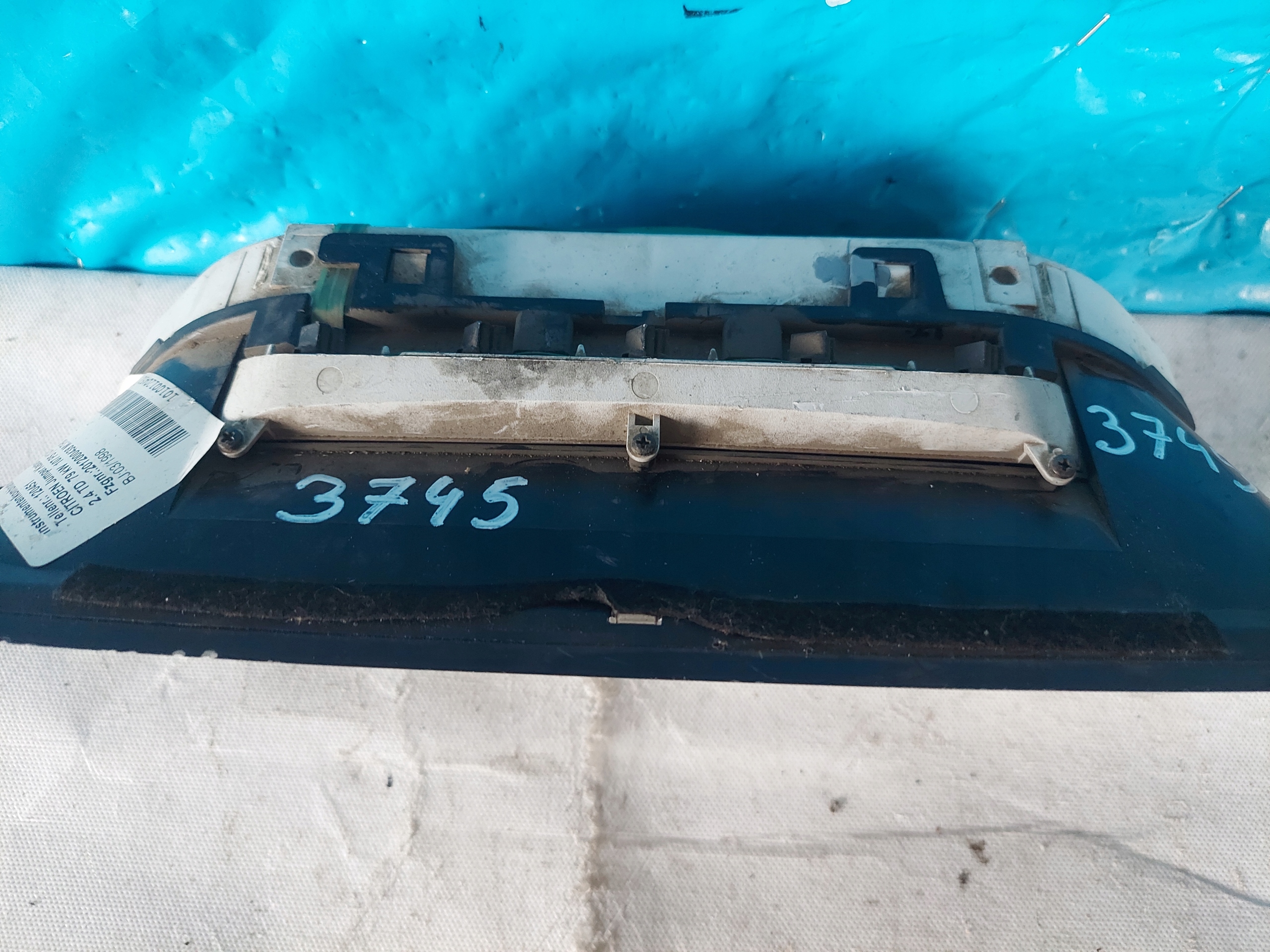 dials clock CITROEN JUMPER 2.5 TD 6047240050