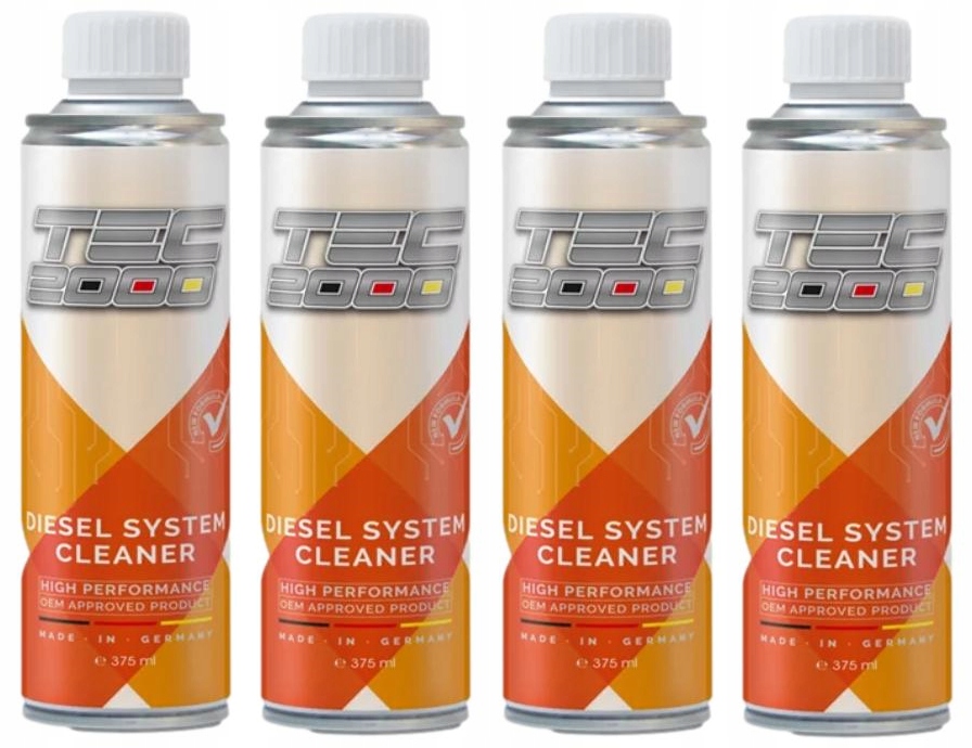 TEC-2000 TEC2000 4 X Diesel System Cleaner Doplnok K Dieselu 375 ml Tecdsc