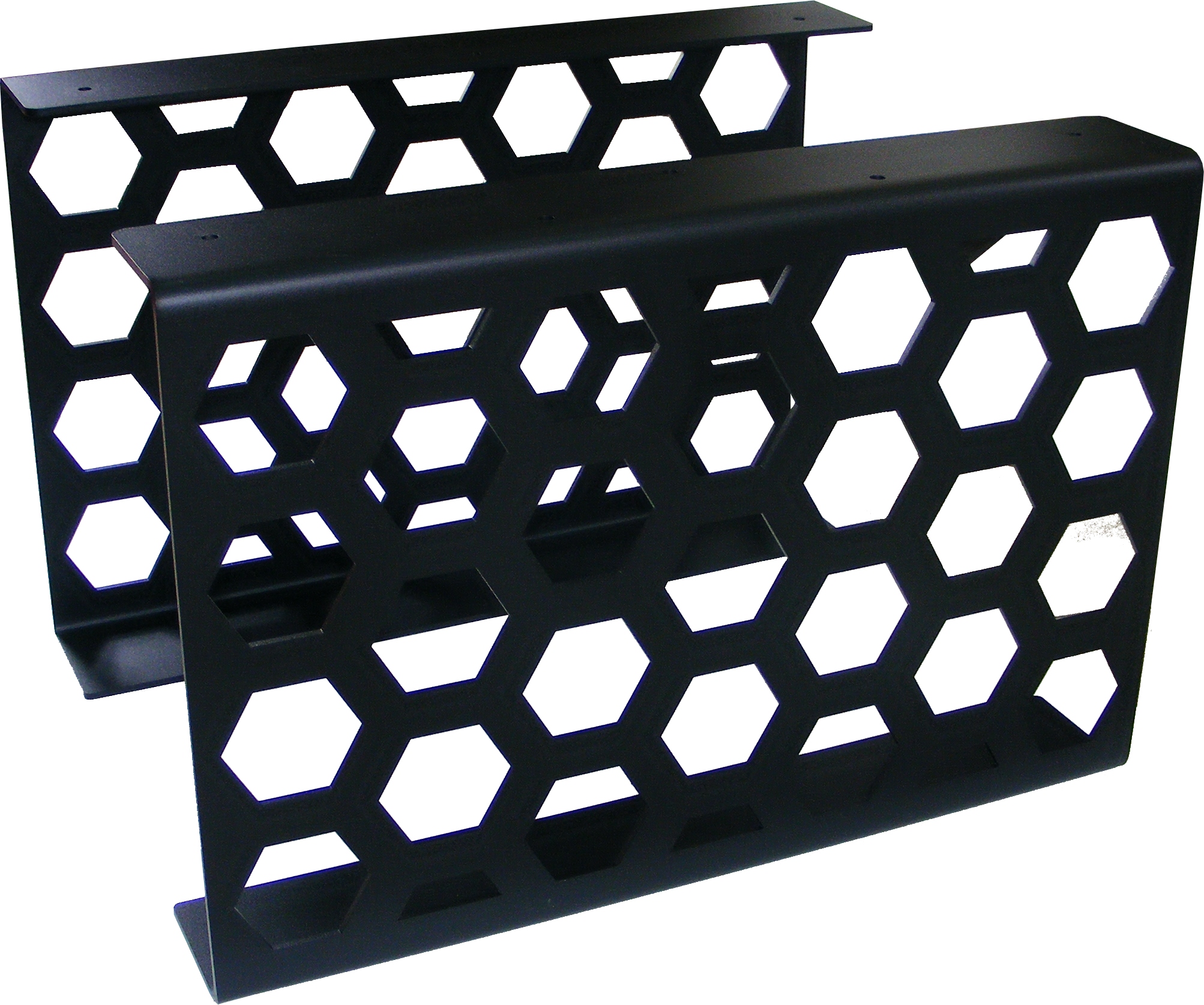 Metalowa Noga do Stolika Meblowa Hex Czarny