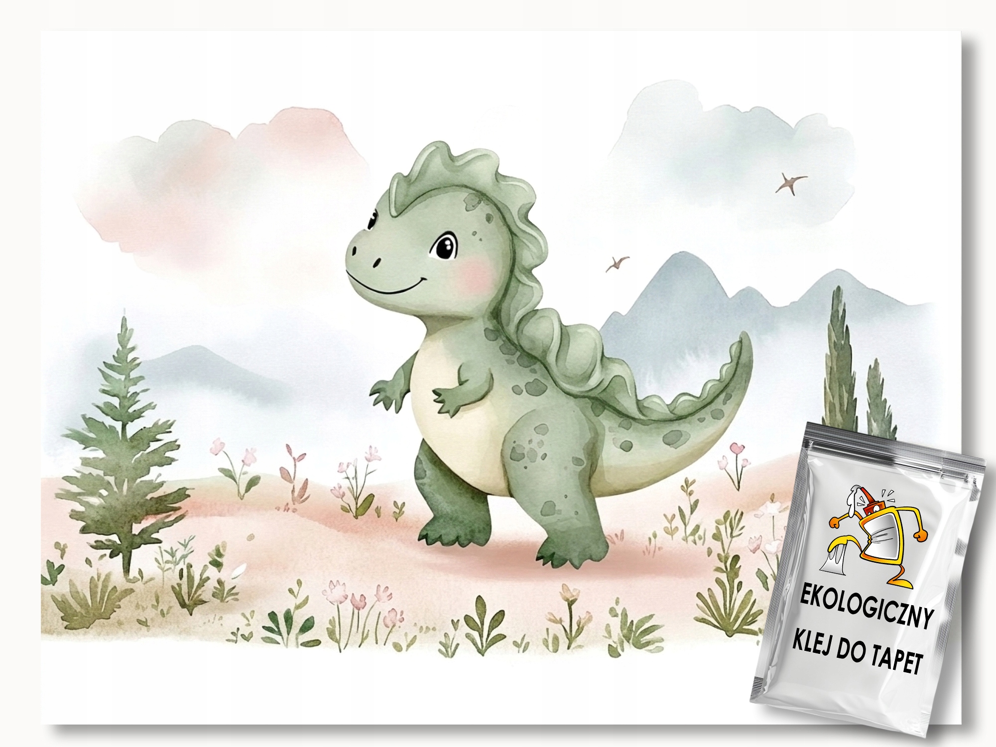 Fototapeta Flizelina Děti Dinosaurus Dinopark Prehistoria 350x250 lepidlo