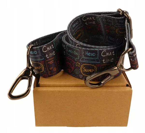 Uszy do torebki SOCIAL 40mm Pasek Szeroki Materiał dominujący poliester