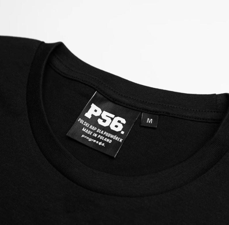 DUDEK P56 Koszulka T-shirt BLOKI Czarna / L Model BLOKI