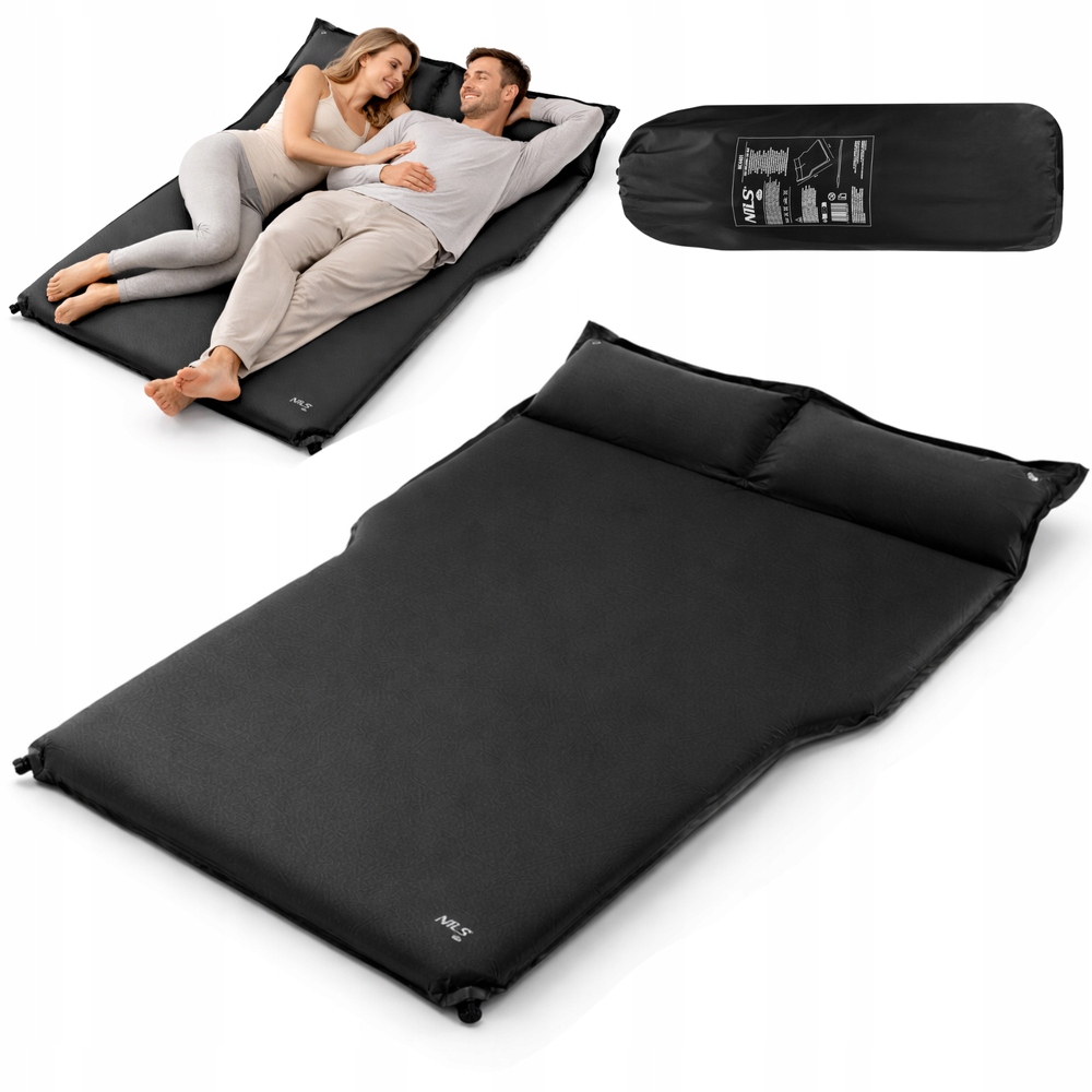 Mata Samopompująca Samochodowa Turystyczna Dwuosobowa Kempingowa Poduszka