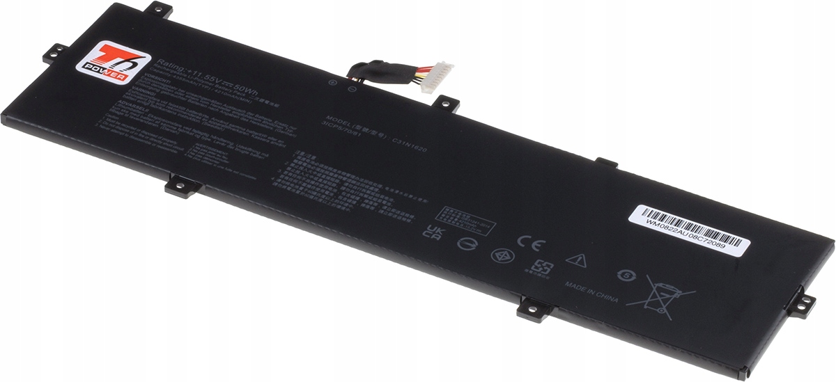 Batéria T6 Power Asus ZenBook UX430U, UX3430U, 4355mAh, 50Wh, Li-pol,…