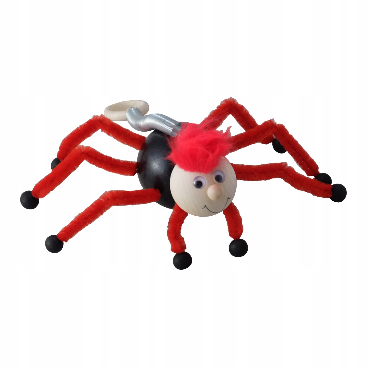 

Zabawka drewniana Pająk na sprężynie Bujak Eko