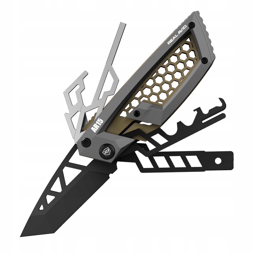 Real Avid Multifunkční nástroj pro pušky platformy AR15 Gun Tool Edge