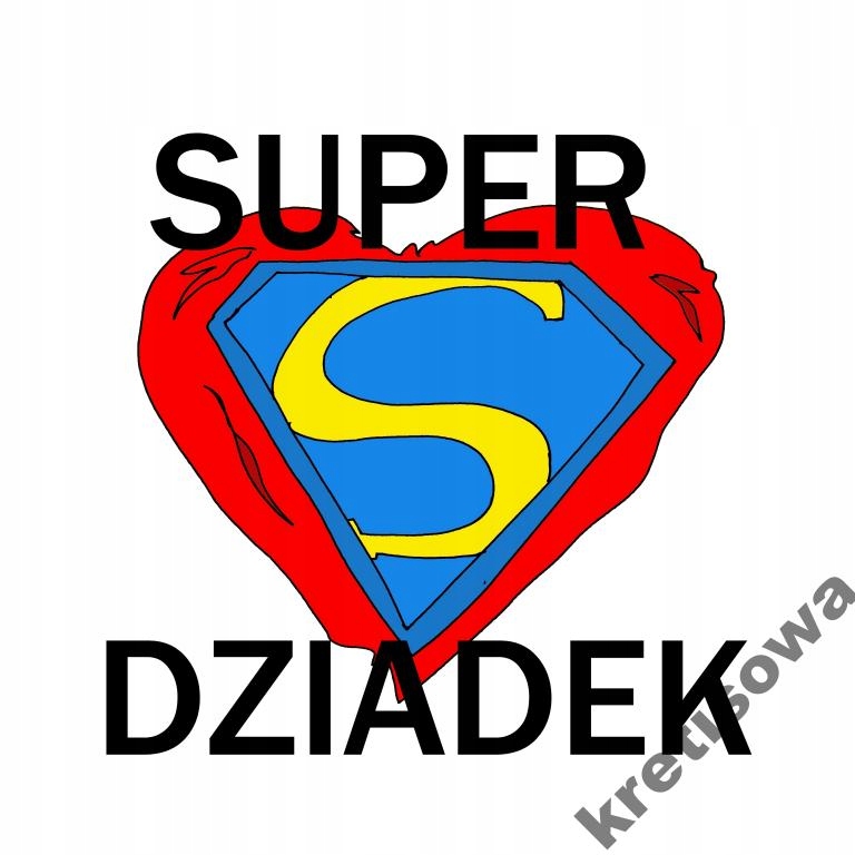 

Męska Koszulka Babcia Dziadek Super Wzory b6a