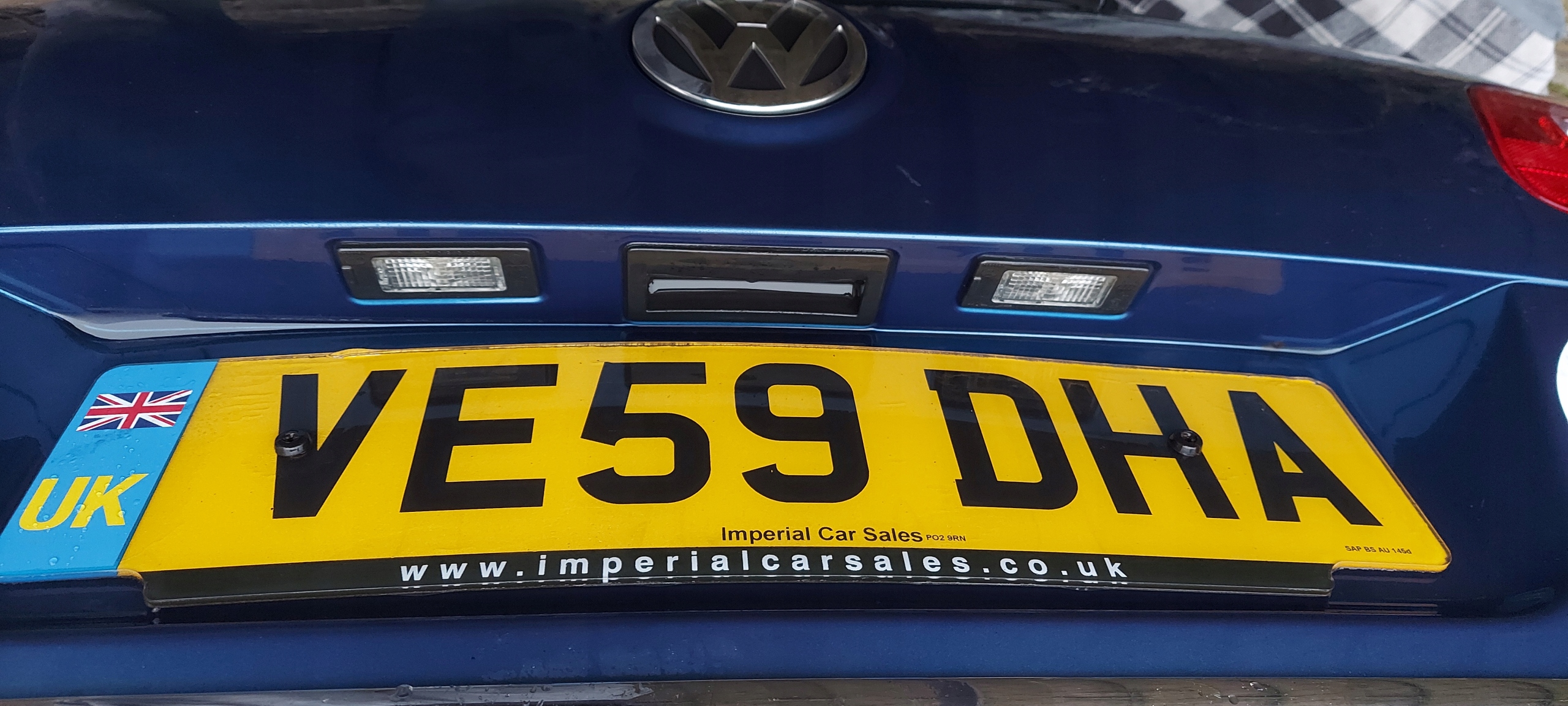 rear trunk door VW PASSAT B6 KOMBI complete LAK: LC5C
