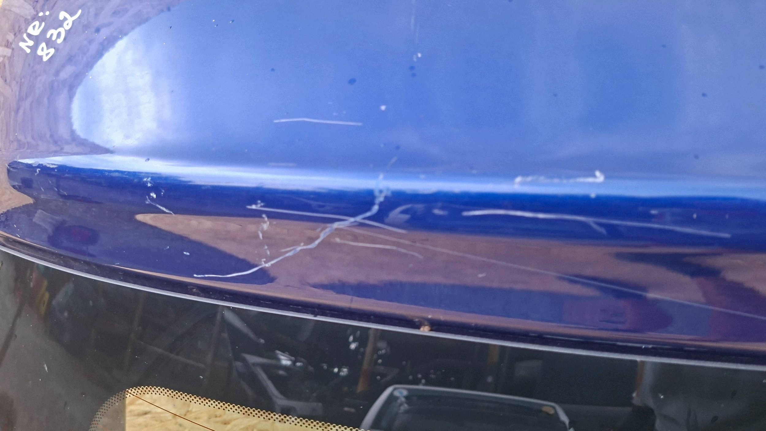 trunk door boot FIAT 500 2007